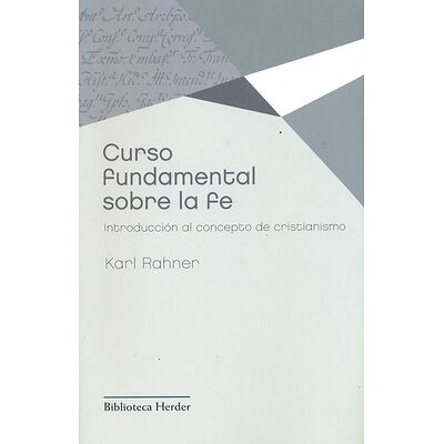 Curso fundamental sobre la fe