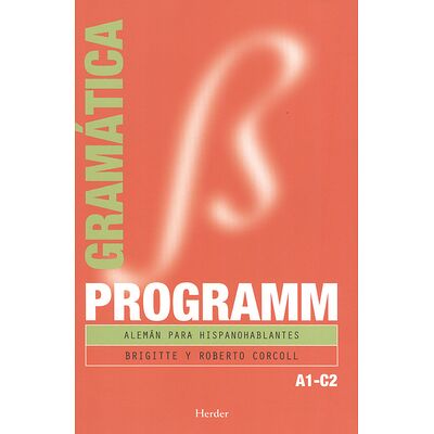 Programm gramática. Alemán...