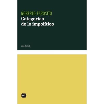 Categorías de lo impolítico