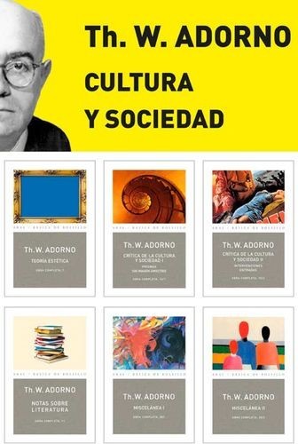 Pack Adorno IV. Cultura y...