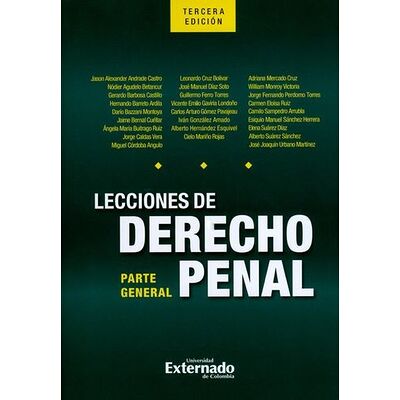 Lecciones de derecho penal:...