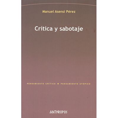 Crítica y sabotaje