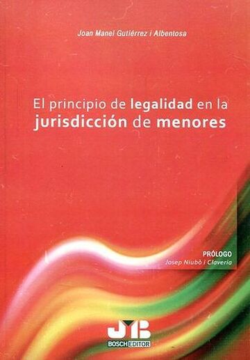 El principio de legalidad...