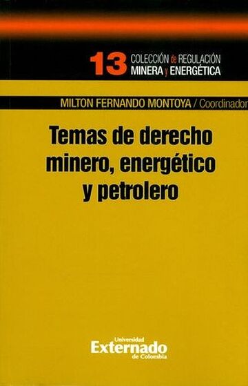 Temas de derecho minero,...