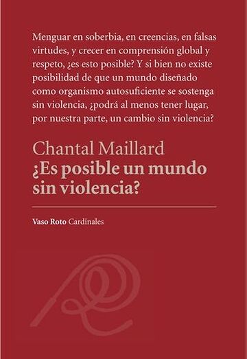 ¿Es posible un mundo sin...