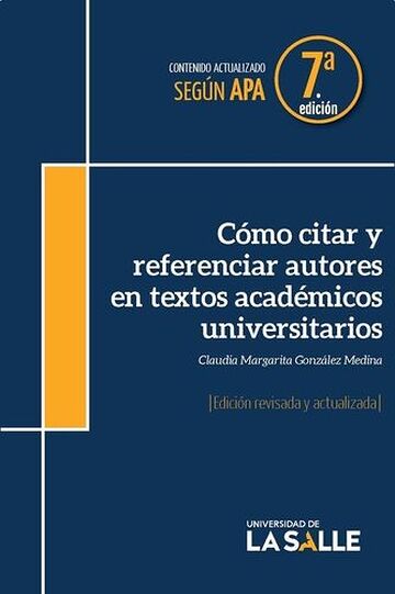 Cómo citar y referenciar...