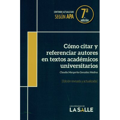 Cómo citar y referenciar...