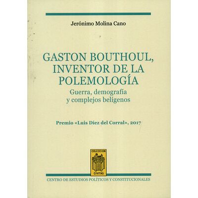 Gastón Bouthoul inventor de...