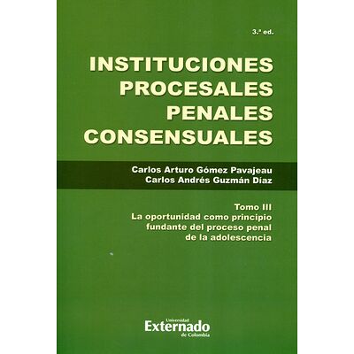 Instituciones procesales...