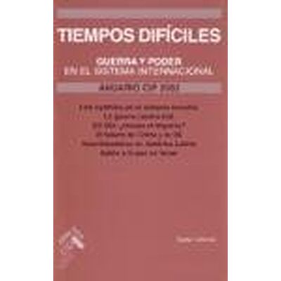 Anuario CIP 2003 Tiempos...