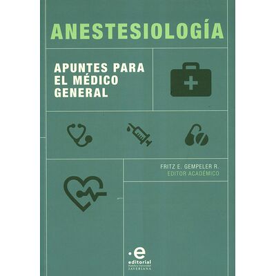 Anestesiología. Apuntes...
