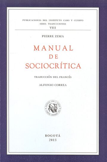 Manual de sociocrítica