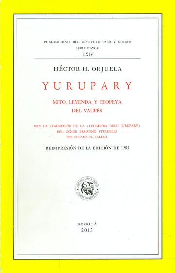 Yurupary. Mito, leyenda y...