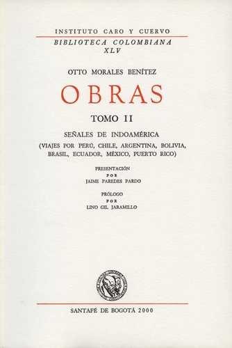 Obras Otto Morales Benítez....