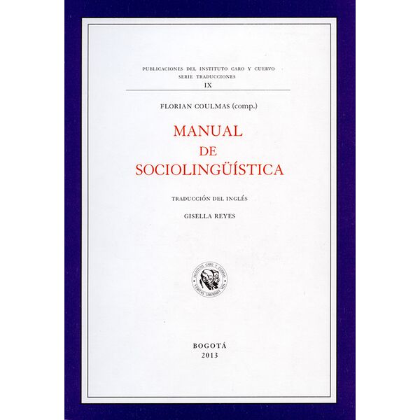 Manual de sociolingüística