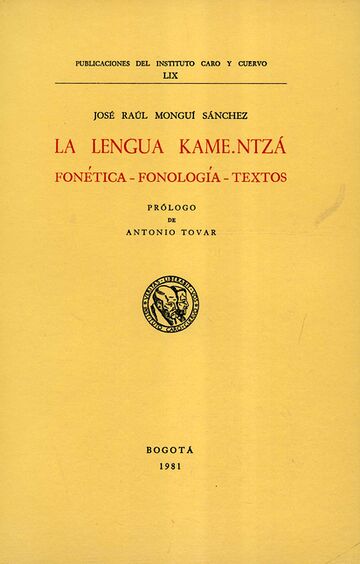 Lengua Kamentzá: Fonética...