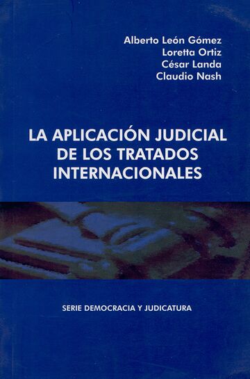 La aplicación judicial de...