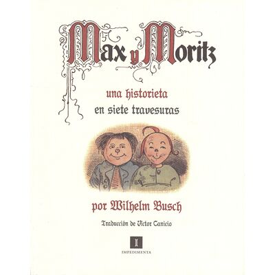 Max y Moritz. Una...
