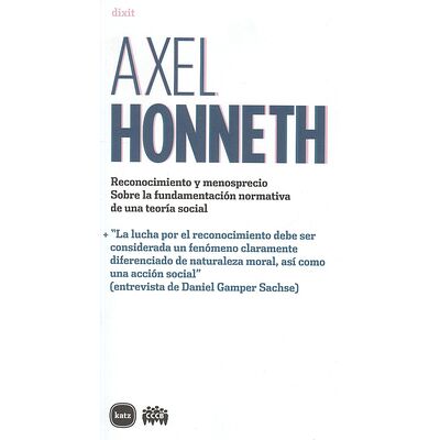 Axel Honneth....