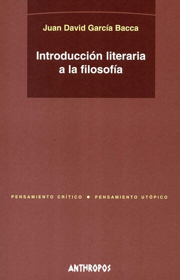 Introducción literaria a la...