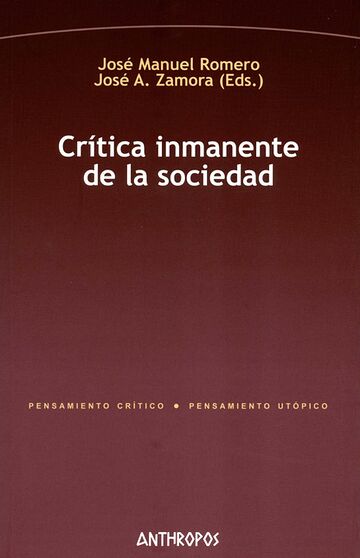 Crítica inmanente de la...