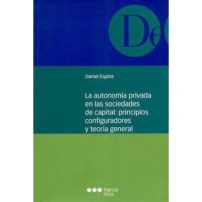 La autonomía privada en las...