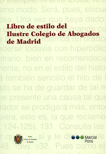 Libro de estilo del Ilustre...
