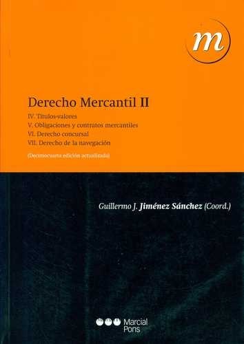 Derecho mercantil II...