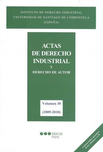Actas de Derecho industrial...