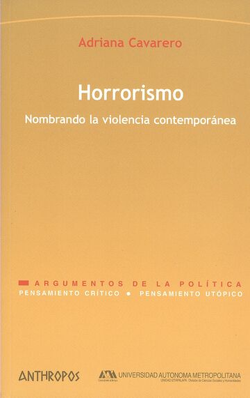 Horrorismo. Nombrando la...