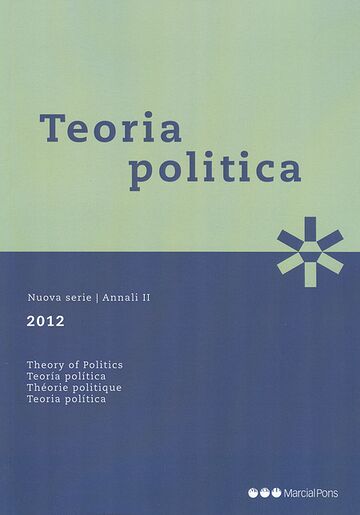 Revista Teoría Política 2012