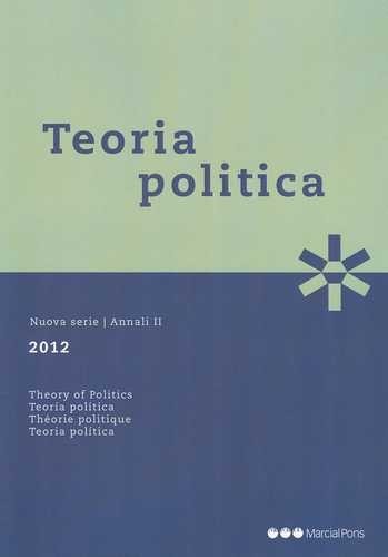 Revista Teoría Política 2012