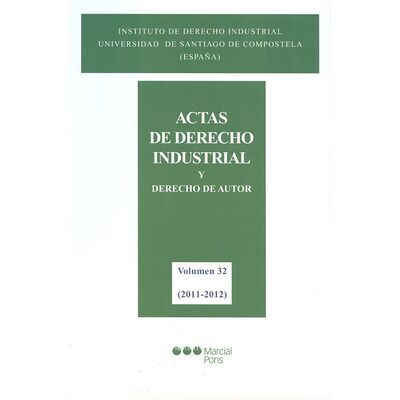 Actas de derecho industrial...