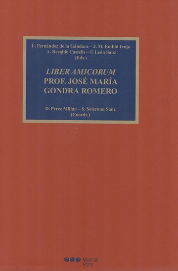 Liber Amicorum. Prof.José...