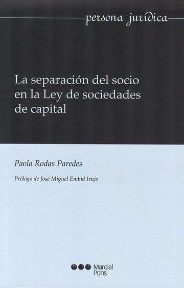 La separación del socio en...