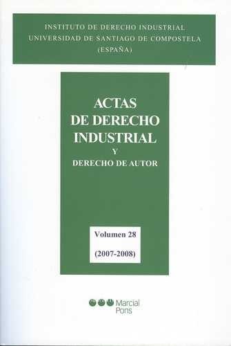 Actas de Derecho industrial...