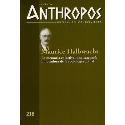 Revista Anthropos No.218...