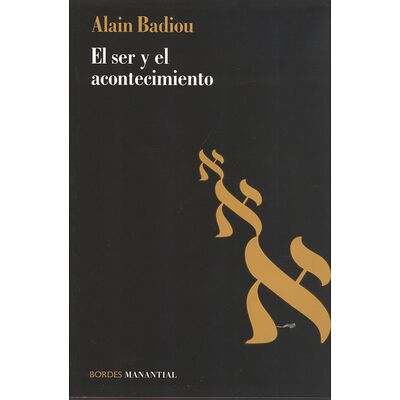 El ser y el acontecimiento
