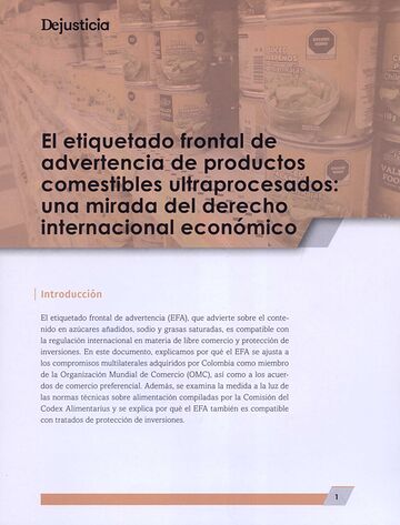 Etiquetado frontal de...