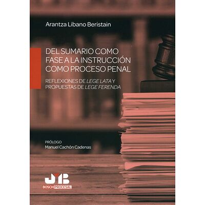 Del sumario como fase a la...