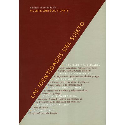 Las identidades del sujeto