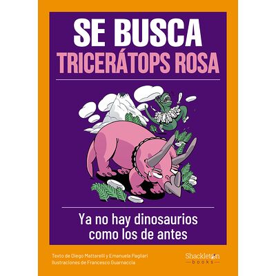 Se busca tricerátops rosa
