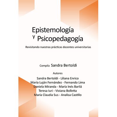 Epistemología y Psicopedagogía