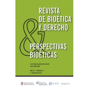 Perspectivas Bioeticas  Nº 41