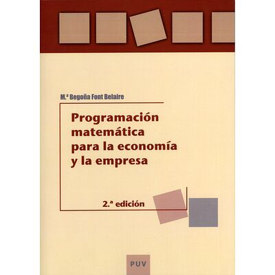 Programación matemática...