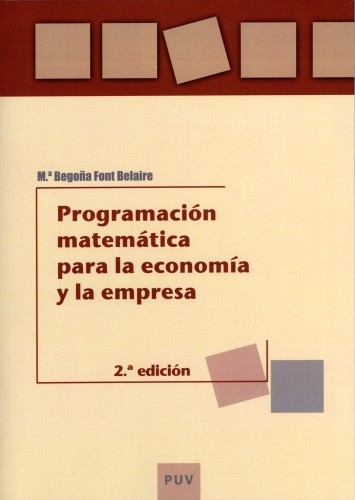 Programación matemática...