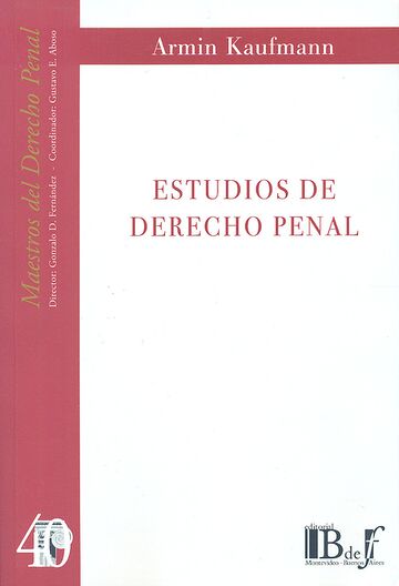 Estudios de derecho penal