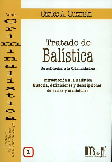 Tratado de balística Vol.1....