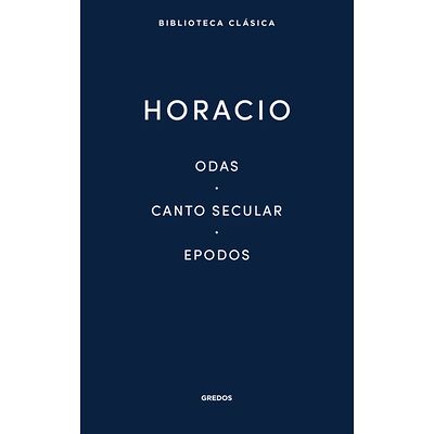 Odas. Canto secular. Epodos