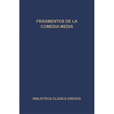 Fragmentos de la comedia media